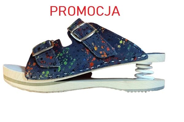 Klapki ortopedyczne na klamry - ostatnie sztuki