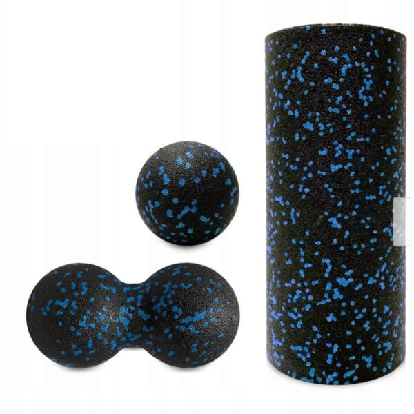 Zestaw do masażu WAŁEK ROLLER PIŁKA 3w1